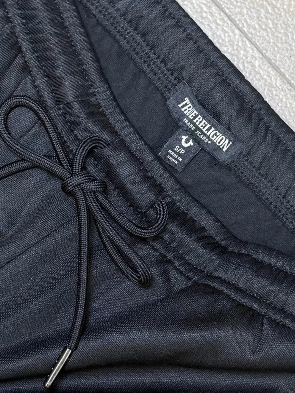 True Religion Embroidered Eagle Mens Track Jogger Size S 30